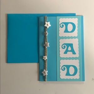 Homemade Father’s Day or birthday card for him